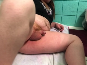 Fat boy fucks his slutty ass