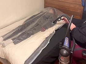 Dec 20 2022 - Vacpacked In My Leather Uniform Shirt & Muir Cap From Slvrbrboy1 With My Leather Pants & Jacket - Teaser Video