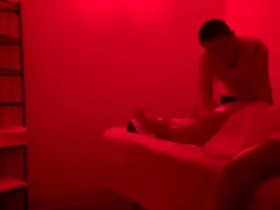 Asian man massage