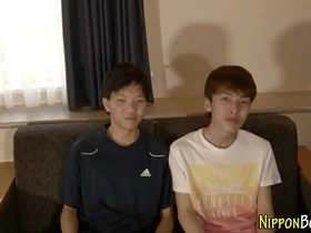 Japanese teen blows load